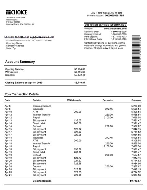 Novelty Bank Statement Generator PDF PDFSimpli - Bank Statement ...