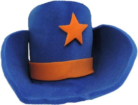 Novelty Giant Jumbo Foam Cowboy Hat (Blue) - amazon.com