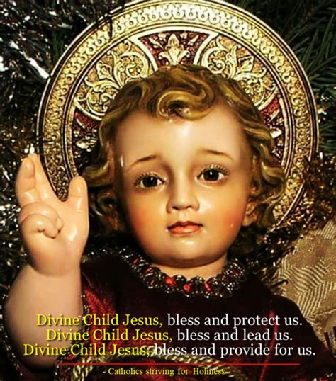 Novena to the Divine Child Jesus to ask for an Impossible Favor