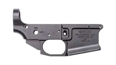 Noveske gen 3 billet lower.  New Generation III design featuring a flare...