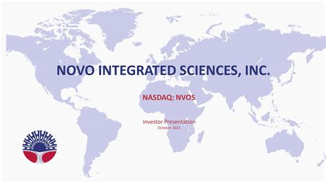 Novo Integrated Sciences, Inc. is pioneering a holistic approach to patient-first health and wellness through a multidisciplinary healthcare ecosystem of services …