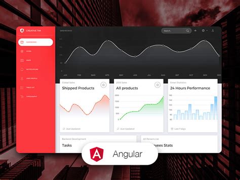 Now UI Dashboard Angular by Angular Expo