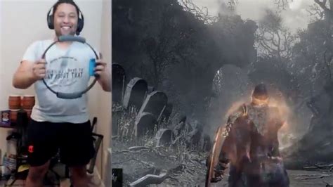 Now a modder is attempting Dark Souls 3 with a Ring Fit Adventure controller 