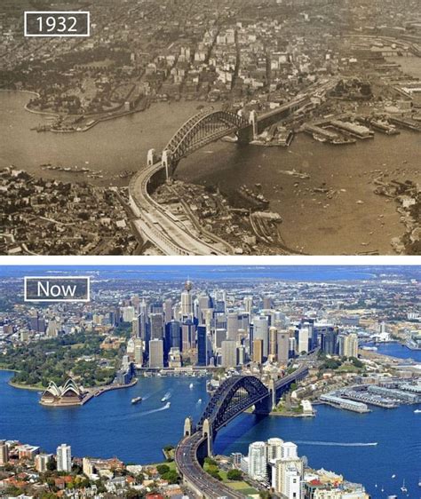 Now and then: How Sydney