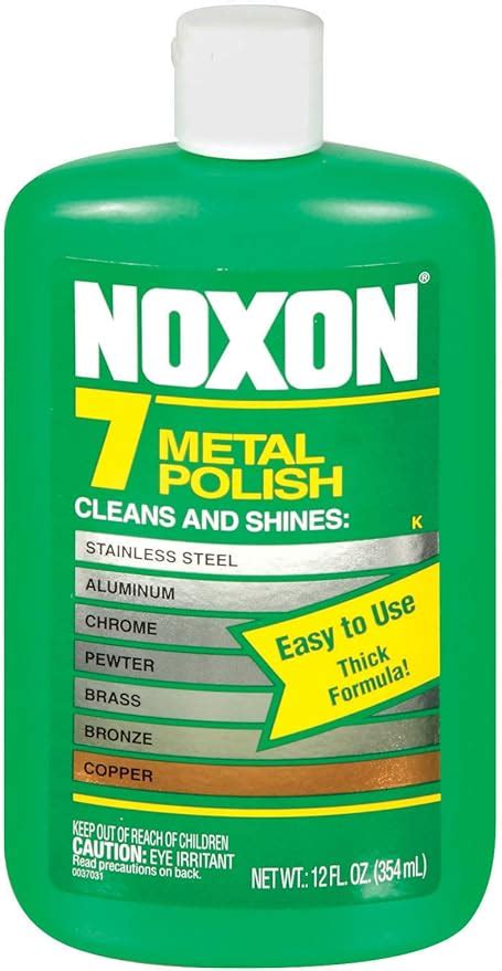 Noxon Multi-Purpose Metal Polish Liquid, 12 oz - amazon.com