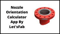 Nozzle Orientation Calculator App Developed by Let