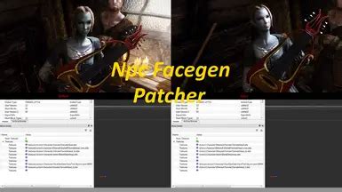 Npc facegen patcher.  This Patcher will help you merge those different mods.  D...