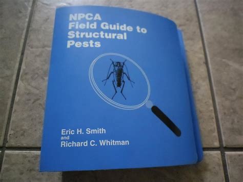 Npca npma field guide to structural pests. - Manuale di riparazione sollevatore a forbice wildcat.