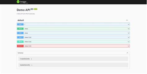 Npm nestjs swagger.  This method takes two arguments, an application instance...