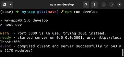 Npm run dev error. js project.  Other users suggest possible solutions,...