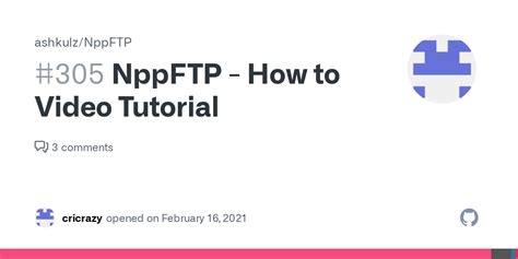 NppFTP - GitHub Pages