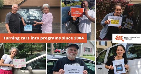 Npr car donation. When it comes to charity, we’re all used to donating money or giving up our free time to help others less fortunate than ourselves, but some people are in need of basic provisions ... 
