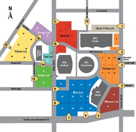 NRG Stadium Suites The easiest way to navigate to your private luxury suite. Box Office Will CallParking Location Easy ... Green Lot 28 Entrance Point: Gate 9 Kirby & Westridge ADA Parking: Blue Lot 19 Bus/RV Parking: Location is subject to event. Parking rate is per space used. Where: Inside of Budweiser Plaza next to the Go Texans store .... 