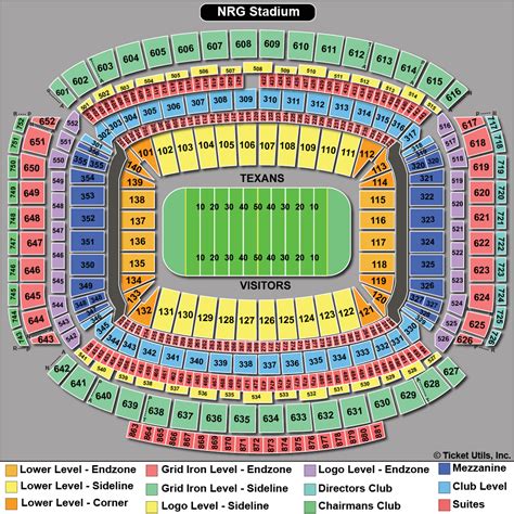  The Field Level at NRG Stadium is all 100-Level sections. Tickets on this level are great for any event and bring fans close to the action or show on the field. Most sections contain 36 rows and are lettered from row A (closest to the field) to row Z, then followed by double-lettered rows AA to JJ (furthest from the field of play). . 