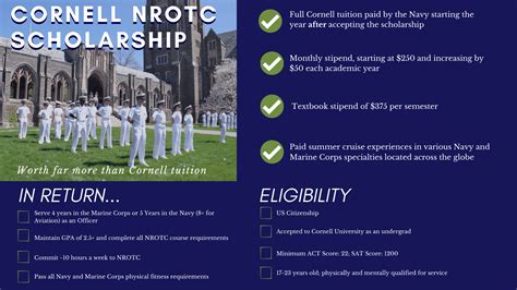 UNDERGRADUATE OPPORTUNITIES. You don’t have to put college on hold while you pursue a career in the Navy. In fact, much of your on-the-job training and experience can directly translate to college credit. It’s a win-win, as you get paid to work toward your degree while serving your country. From NROTC, to the Post-9/11 GI Bill there are a ... . 