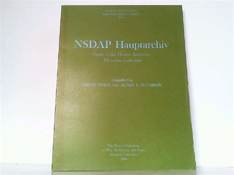 Nsdap hauptarchiv a guide to the hoover institution microfilm collection. - Chemical process dynamics control solution manual.