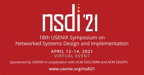 Nsdi 2021 accepted paper.  Get support for Windows and learn about installation, updates, p...