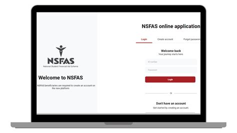 Nsfas Status Check 2021 Login Login Page Design