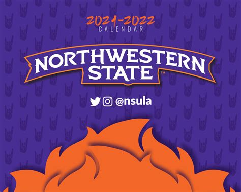 Nsu Spring 2022 Calendar Customize and Print