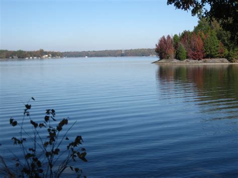 Lake Wylie is a man-made reservoir located on the bord