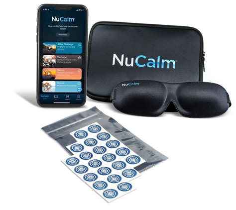 Nu calm. According to NuCalm—a brand developed by Dr. Blake Holloway that blends neuroscience and biochemistry to help regulate patients with post-traumatic stress disorder—the disc enhances ... 