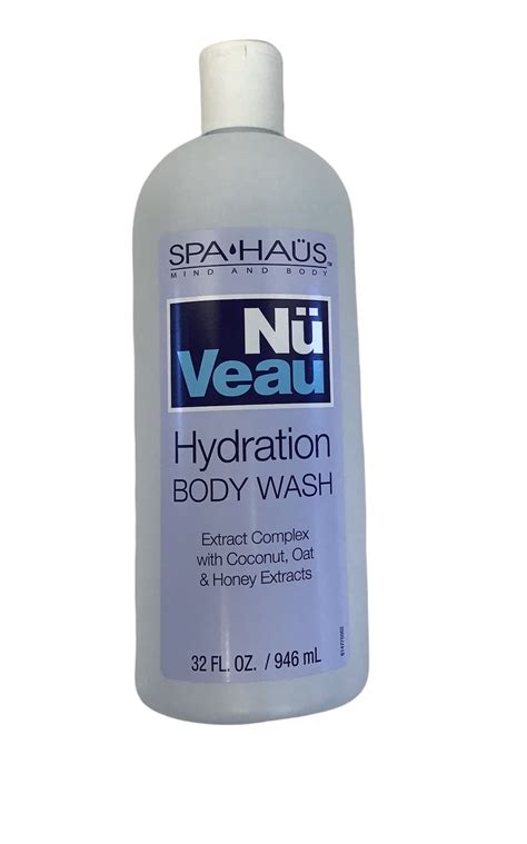 2 Spa Haus Nu Veau Hydration Body Wash 32 Oz. $12.99. +$9.95 shipping. 4 Pk NEW! Spa Haus NU VEAU Hydration Body Wash 32 OZ/ 946 ml. $22.99. Free shipping. See all 11. 5.0 3 product ratings. . 