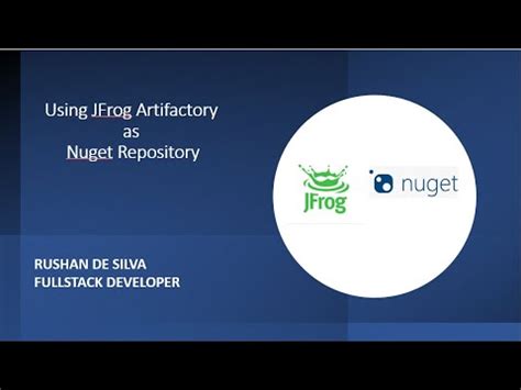 NuGet Artifactory JFrog