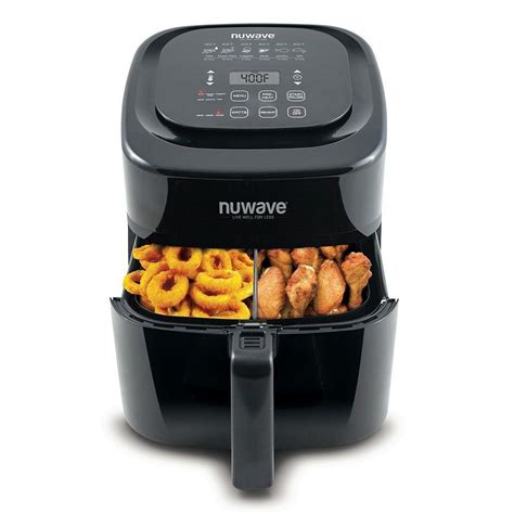 NuWave 37001 6-Qt 1800W Digital Air Fryer - Black - eBay