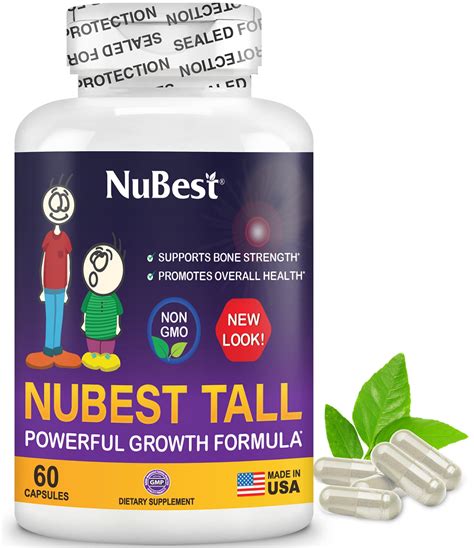 How to get the best outcomes with NuBest Tall? Other than taking NuBest Tall routinely as the suggested measurements, you ought to eat nutritious food sources, practice regularly (yoga, volleyball, b-ball, cycling, skipping) and rest soundly (at any rate 8 hours/day and head to sleep before 11 P.M. around evening time). NuBest Tall Ingredients :.