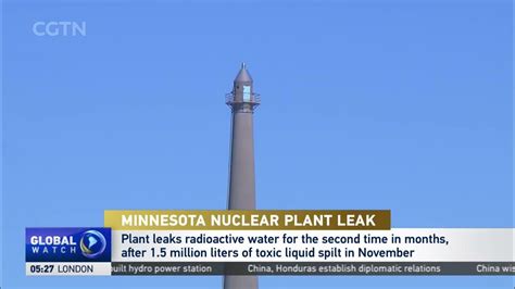 Nuclear plant near Minneapolis leaks radioactive water for second tim…