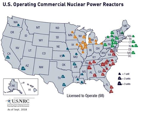 Nuclear power plants near me. 100 mile radius zones on the map (linked above) These simple questions led me to create a map of all U.S. nuclear reactors, both operational and decommissioned, so as to have a look where the danger zones ‘might’ be, should a worst-case-scenario occur. It is difficult to answer the question, “How far away is a safe distance from a nuclear ... 