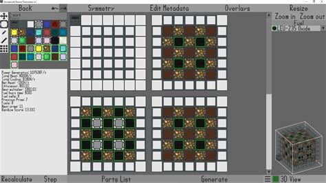 Nuclearcraft planner.  Features include: Advanced editor tools and overlays Custom con...