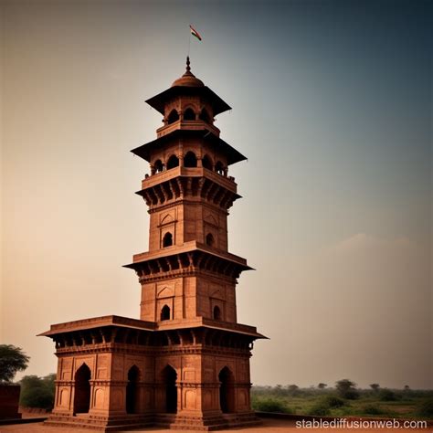 Nude indian tower. .  ...
