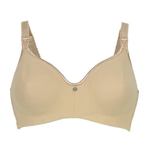 Beige/nude Wireless and Seamless Push up Bralette and Panty Set