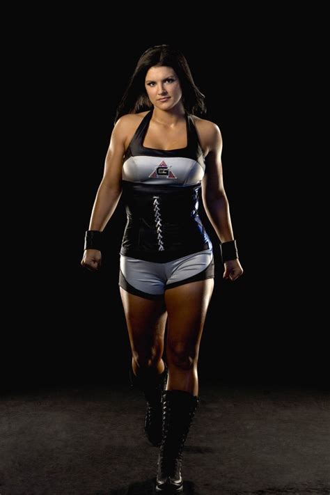 Nude pics gina carano. Gina Joy Carano (born April 16, 1982) is an American actress and former mixed martial artist.She competed in Elite Xtreme Combat and Strikeforce from 2006 to 2009, where she compiled a 7-1 record. Her popularity led to her being called the "face of women's MMA", although Carano rejected this title. She and Cris Cyborg were the first women to headline a major MMA event during their 2009 ... 