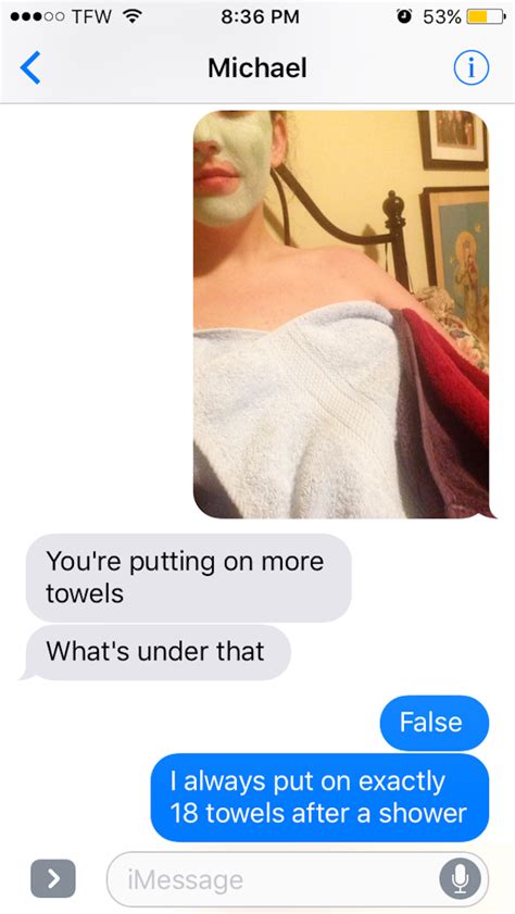 Nude sexting. 3. Communicate something you love about your partner. Sometimes, the best way to confidently sext is to go back to the basics of what you love sexually about your partner. If you love how their skin feels or you enjoy the way they sound in bed, that will help you with things to say while sexting. 4. 