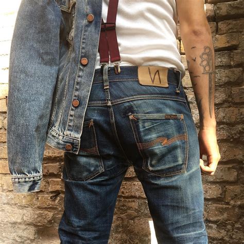 Nudie jeans. Gritty Jackson Dry Selvage250.00 EUR . Lean Dean Dry 16 Dips140.00 EUR . Steady Eddie II Dry Selvage250.00 EUR . All Nudie Jeans denim is made with 100% organic cotton. The decision to use organically grown and harvested cotton is obvious. If there is a method to make the land where the cotton is grown and harvested stronger and more ... 