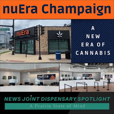 nuEra has a new app! Get 50 rewards points added to your wallet when you opt in for notifications Download App. Recreational Medical. Account. 0. Shop All; Featured Deals; ... nuEra – Champaign (REC) 102 E Green St, Champaign, Illinois, 61820. Select. nuEra – Chicago (REC) 1308 W North Ave, Chicago, Illinois, 60642. Select.. 