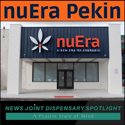 nuEra Dispensary Menus - Medical and Recreational Cannabis Chicago 1308 W North Avenue Chicago, IL 60642 Medical Adult Use Switch to nuEra Chicago East Peoria 504 Riverside Drive East Peoria, IL 61611 Medical Adult Use Switch to nuEra East Peoria Urbana 105 E University Avenue Urbana, IL 61801 Medical Adult Use Switch to nuEra Urbana Champaign. 