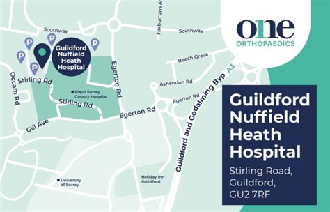 Nuffield Health Guildford Hospital - Car Park - Parkopedia