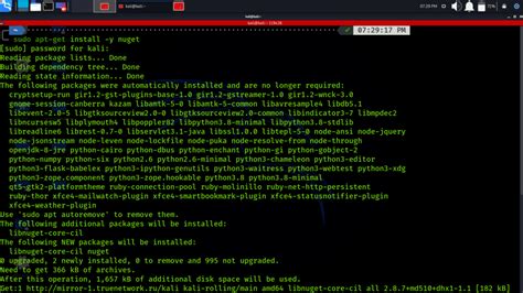 Nuget download package command line.  . NET project is accomplished via the...