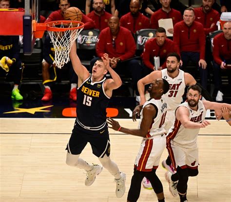 Nuggets 3-pointers: Eric Spoelstra wisely elects to make Nikola Jokic a scorer in NBA Finals Game 2, not a distributor