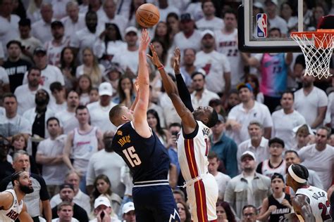 Nuggets now in full command of NBA Finals, top Heat 108-95 for 3-1 lead