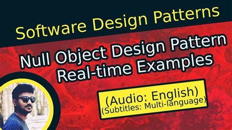 Null Object Design Pattern (Software Design Patterns Tutorial) YouTube