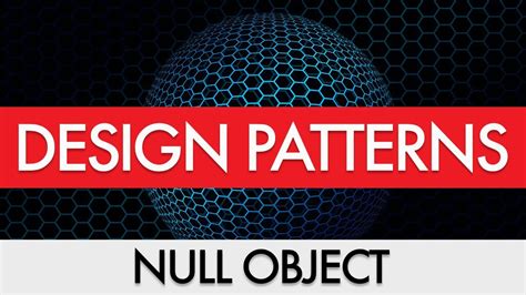 Null Object Pattern Design Patterns YouTube