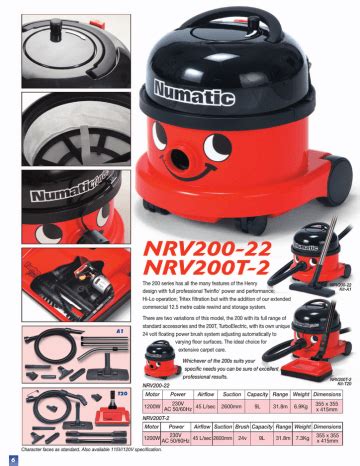 Numatic NRV200-22 Manuals ManualsLib