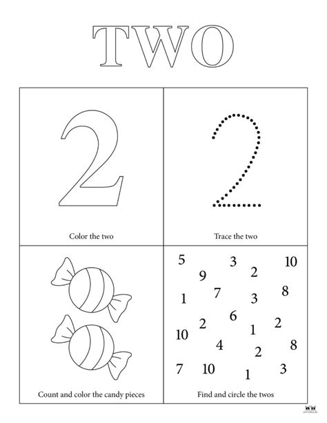 Number 2 Worksheet Worksheets Worksheets Library