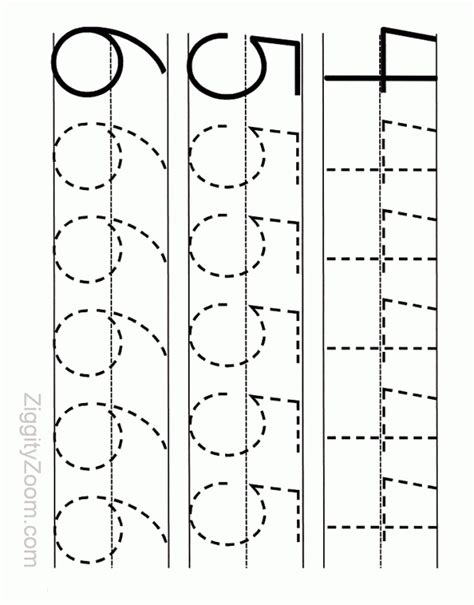 Number 4 5 6 Worksheet