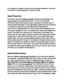Number The Stars Book Report Pin On Tpt Language Arts Lessons