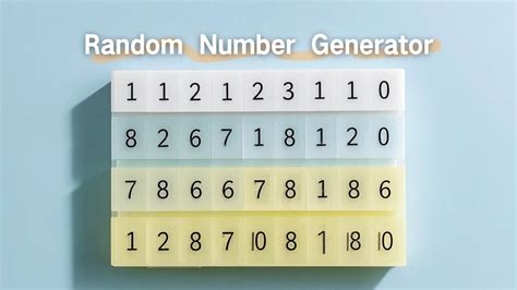 Number generator.  The Random Number result mode is based on range or formula input method...
